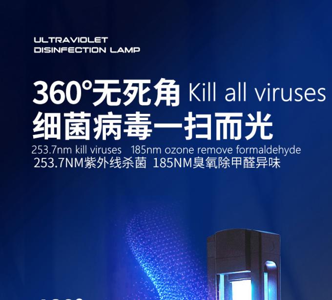 a lâmpada UV germicida O3 da desinfecção de 40W 39W remove o formaldeído 2