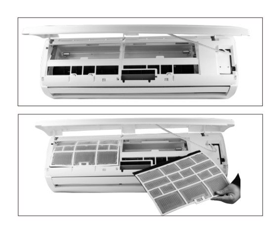 cair portátil do purificador de ar do purificador do ar do produto de 190W 100m2 na parede 1
