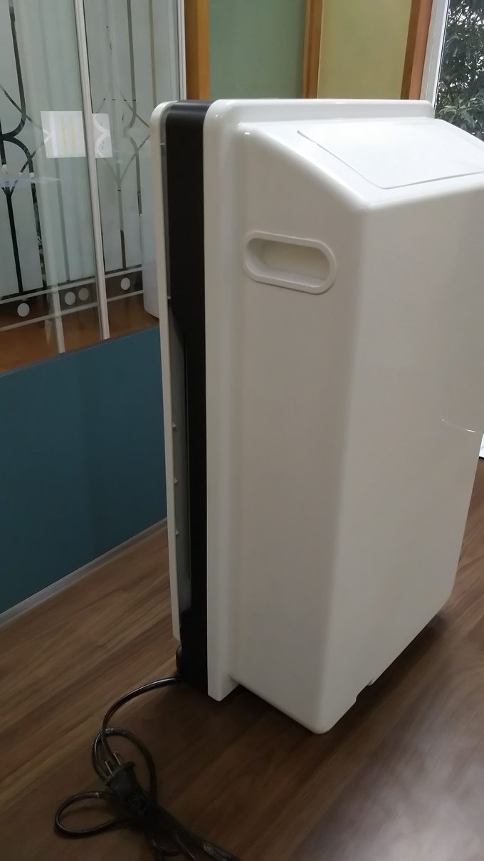 120W uvc prendeu a máquina branca 5 da purificação do ar de líquido de limpeza do refrogerador de ar do hepa