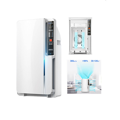 Fluxo de ar 380 m3/h Tensão nominal 220V Frequência nominal 50-60HZ Máquina de filtragem de ar